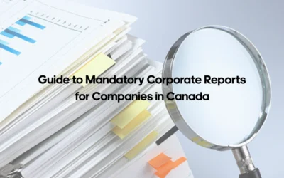 Guide to Mandatory Corporate Reports for Companies in Canada